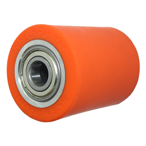 Coldene - Polyurethane Tyre Steel Core Pallet Roller - CDLRXXXXXXCIP-XXBB