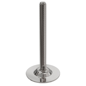 Coldene-Stainless-Steel-Foot-Stamped-Articulated-Bolt-Down-without-holes-85-mm-Base-Threaded
