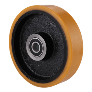 Coldene - Polyurethane Tyre Cast Iron Core Wheel - CDWXXXCIP